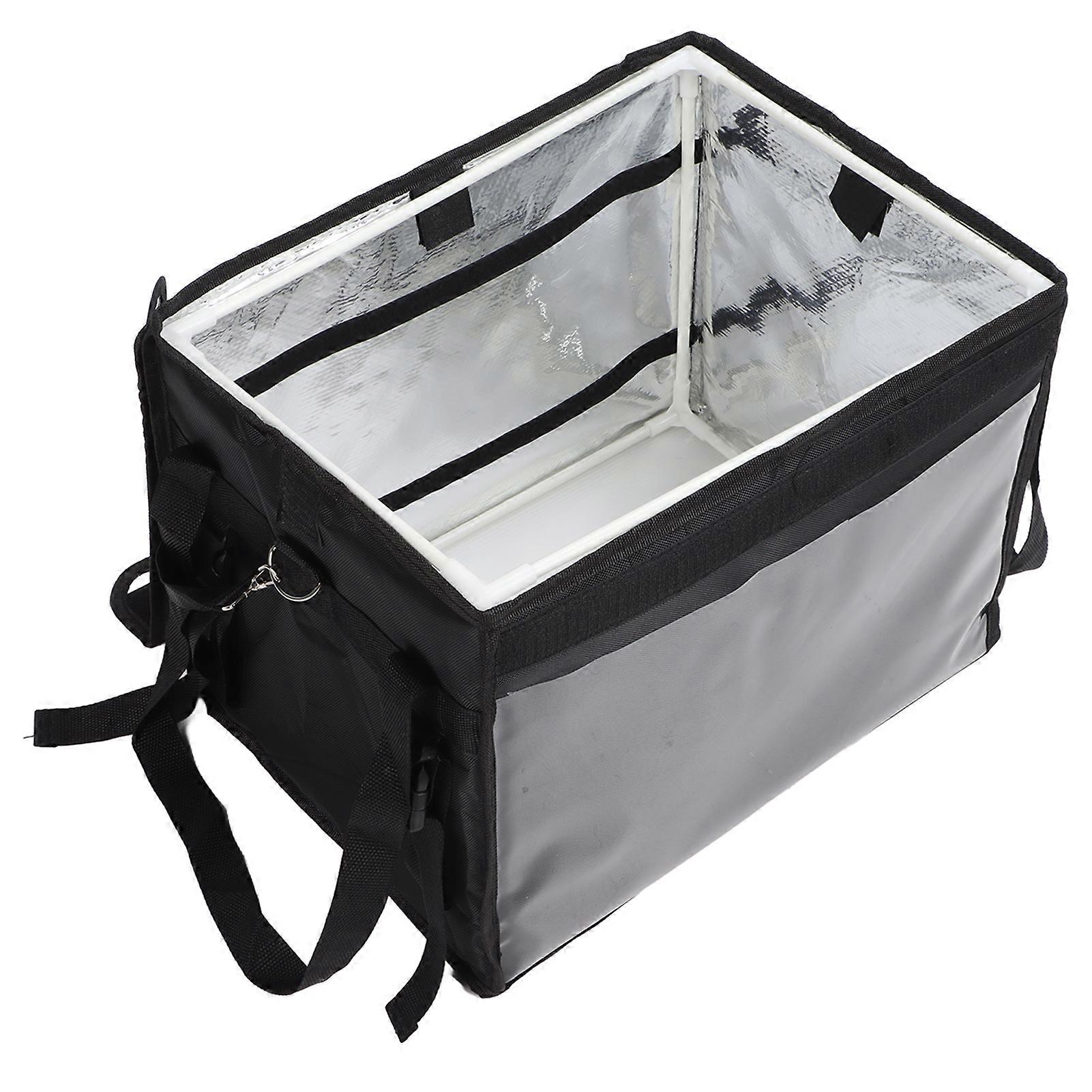 Waterproof Food Delivery Backpack Multi-Layer Design Large Capacity Internal Support Structure