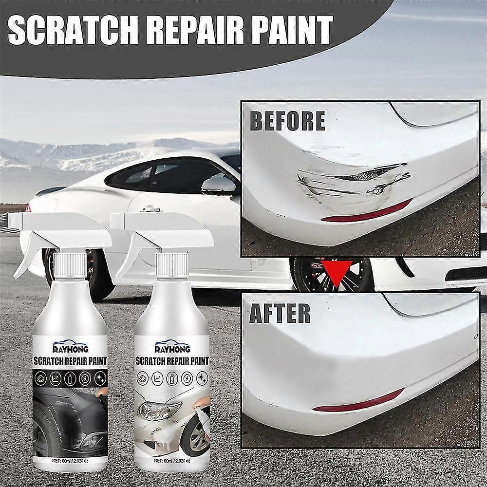 Bil Scratch Spray Paint Bil Scratch Reparasjon Spray Paint Polering Agent Scratch Remover Spray 60ml