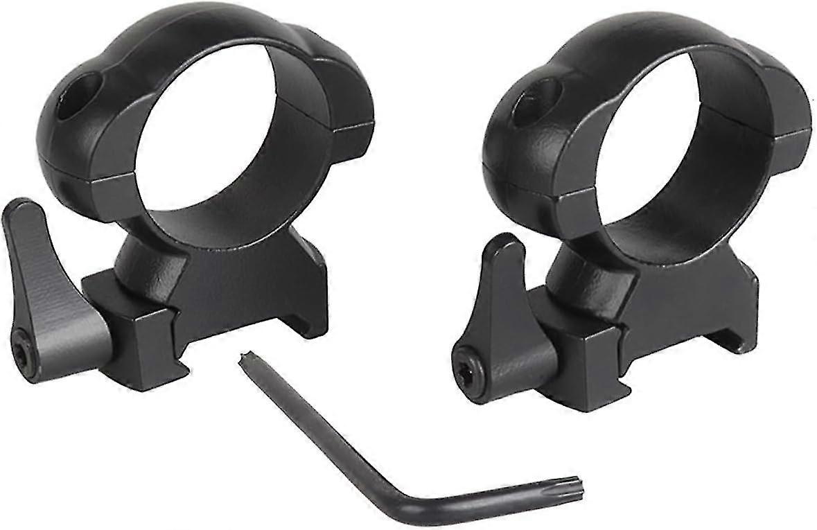 30 mm snabbfäste för gevär - 2 st