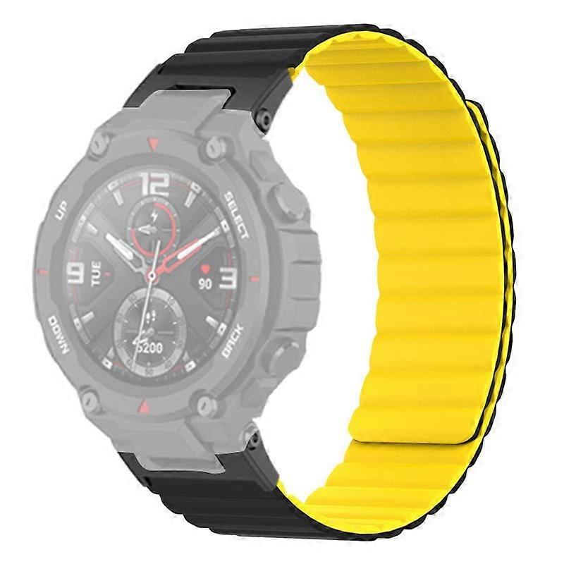 Magnetyczny pasek do smartwatcha Silikonowy pasek do zegarka do Huami Amazfit T-Rex / T-Rex Pro