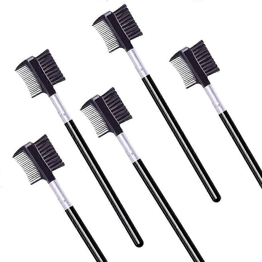 Eyelash Comb and Eyebrow brush, Eyelash Brush Comb  (5PCS)