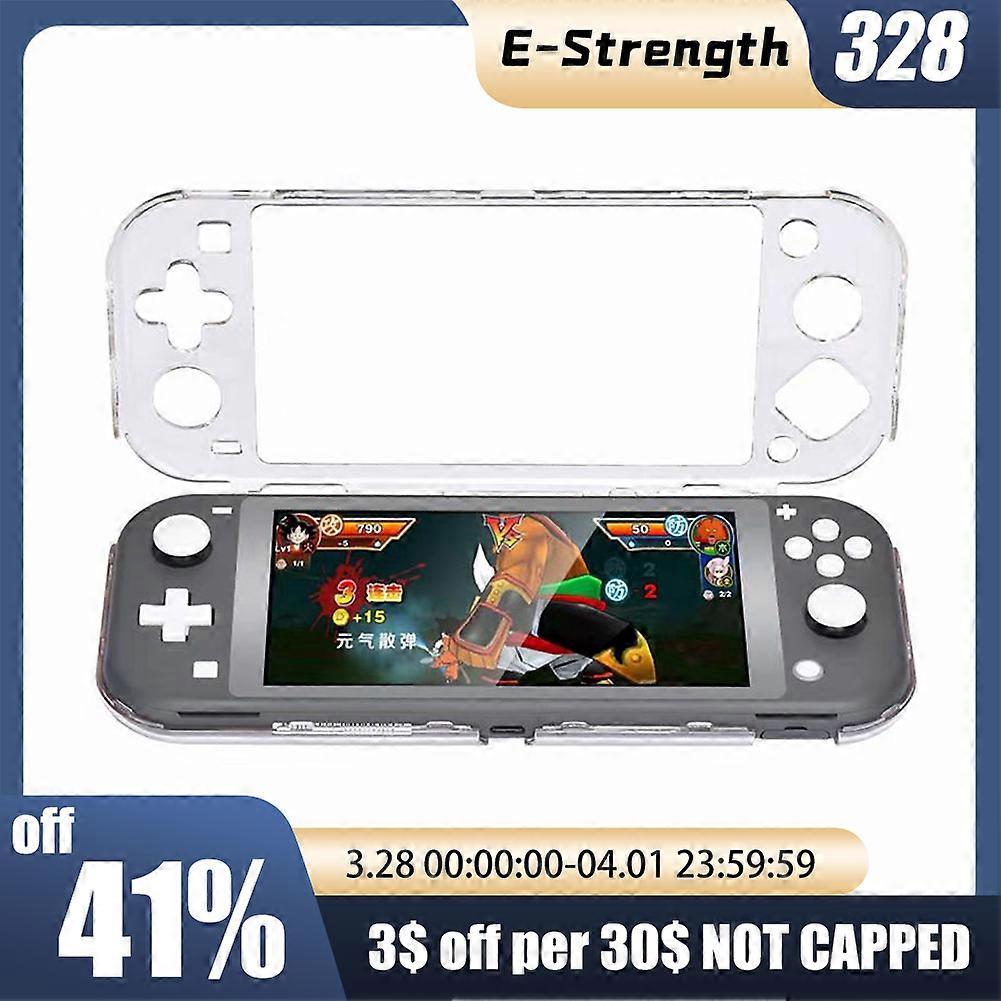 Crystal Transparent Protective Case Cover Fit for Nintend Switch Lite Game Console Accessories  Waterproof Shockproof  Dustproof
