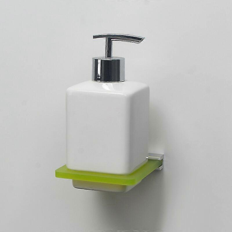 Accessori per il bagno in alluminio Dispenser di sapone liquido Porta lozione a parete Bottiglia in ceramica per shampoo per le mani per la cucina