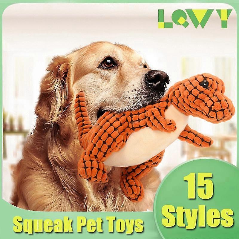 Pet Dog Cat Plush Squeak Sound Dog Toys Pet Puppy Chew Squeaker Squeaky Plush Sound Duck Pig & Elephant Toys