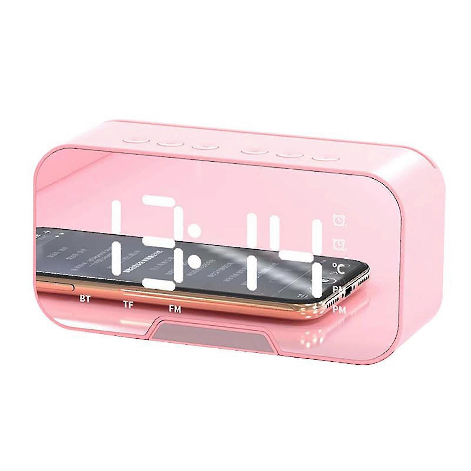 Multifunction Intelligent Wireless Bluetooth-compatible Clock With Speakers Home