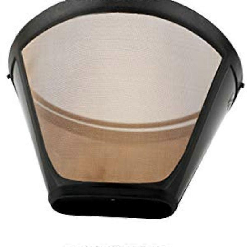 1 Pieces Reusable Coffee Filter, Permanent Filter, Universal Coffee Maker Filter, 100 Mesh Coffee Filter, 304 Stainless Steel, with Handle, for Most C