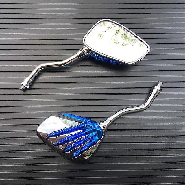 1 paire de rétroviseurs arrière de moto crâne pour Suzuki Boulevard M109R M50 M90 M95 C109R C50 C90 Marauder VZ 800 1600