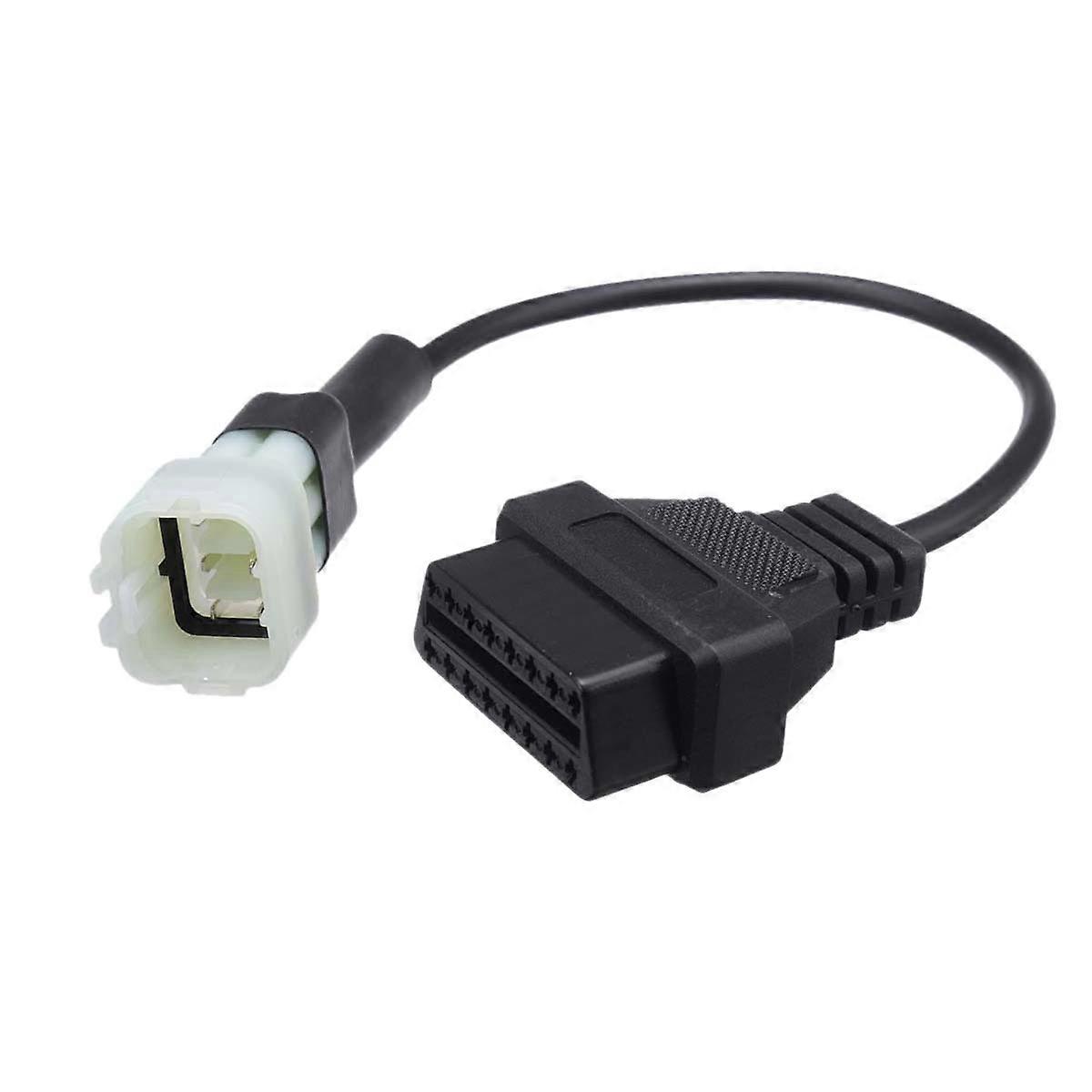 6 Pin to OBD 16 Pin Adapter OBD2 Fault Diagnostic Cable for RC 2011 - 2017 Motorcycles