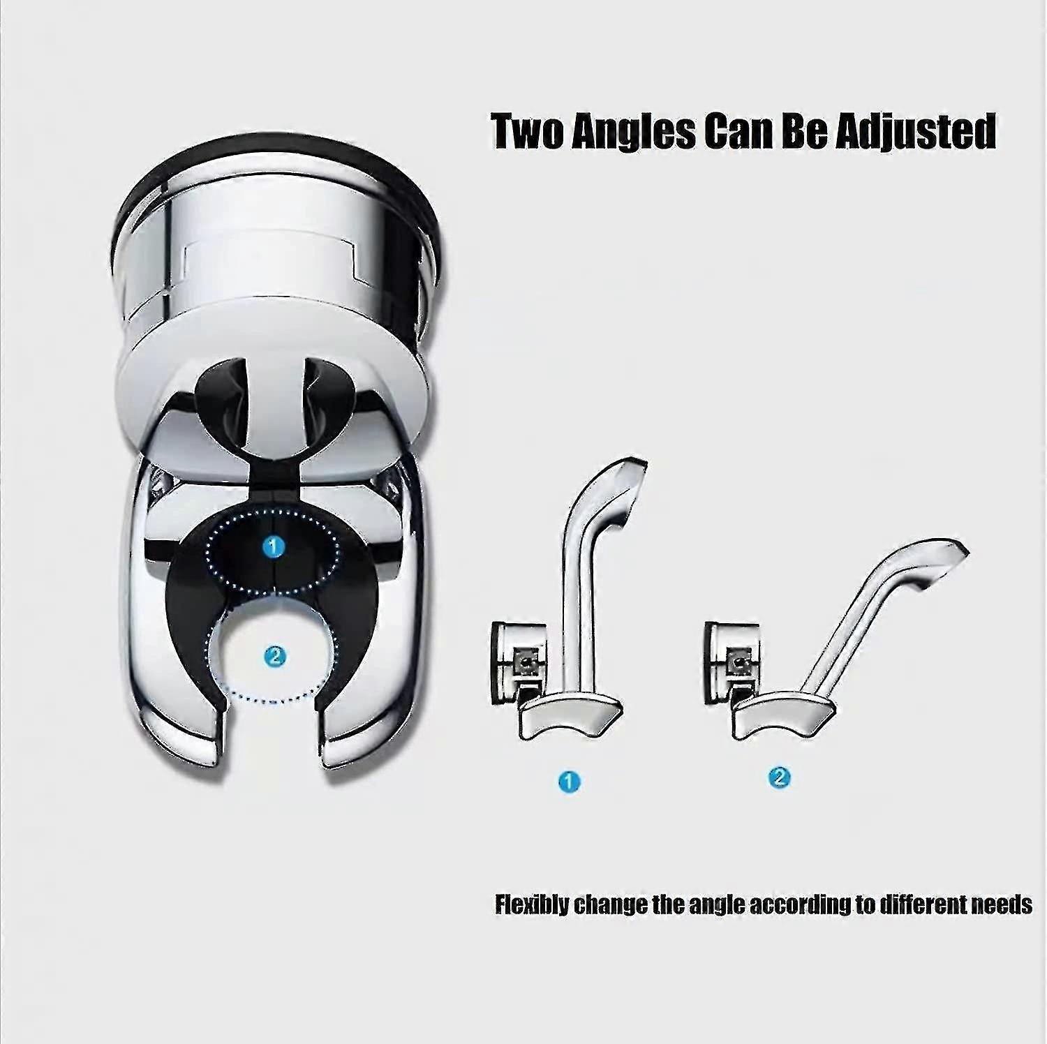 Large Adsorbability Suction Cup Replaceable Handheld Shower Holder Without Drilling Suction Cup Wall