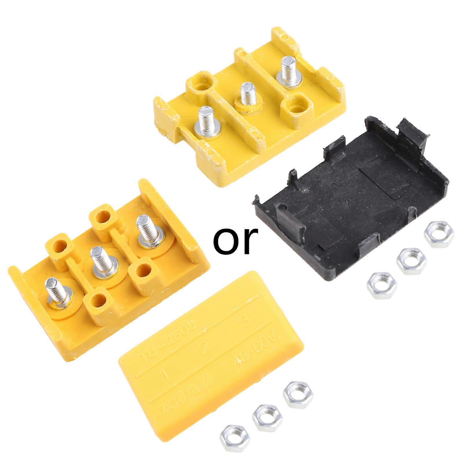 Durable 3 Wire Electric Bicycle E Bike Motor Controller Wire Connection Box