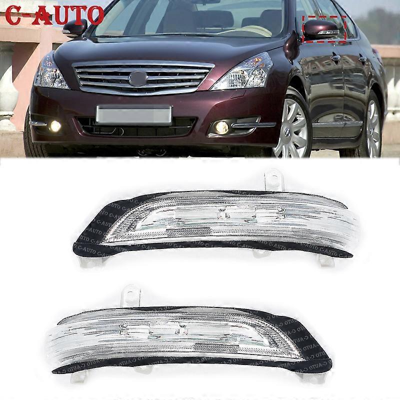 For NISSAN Teana J32 2008-2012 Car Rearview Mirror LED Turn Signal Light Rear View Wing Mirror Indicator Flasher 26160-JN00A