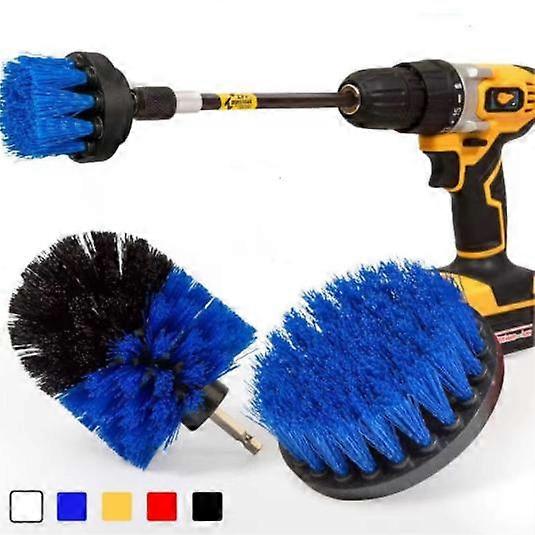 Drill Brush Cleaning Brushes Set 4Pcs Extended Long Attachment Power Scrubber Brushes