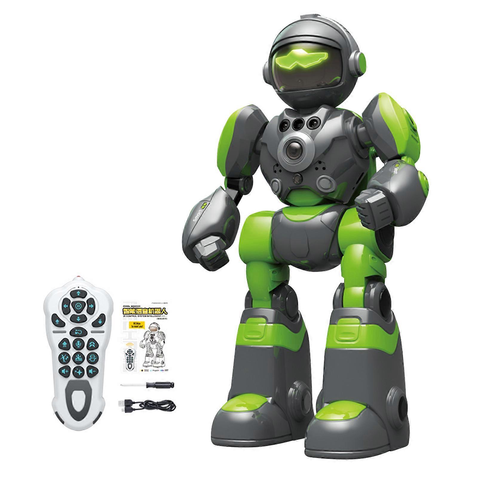 Robotlegetøj til børn, RC-legetøj med bevægelsessensor, interaktiv programmerbar robotgave