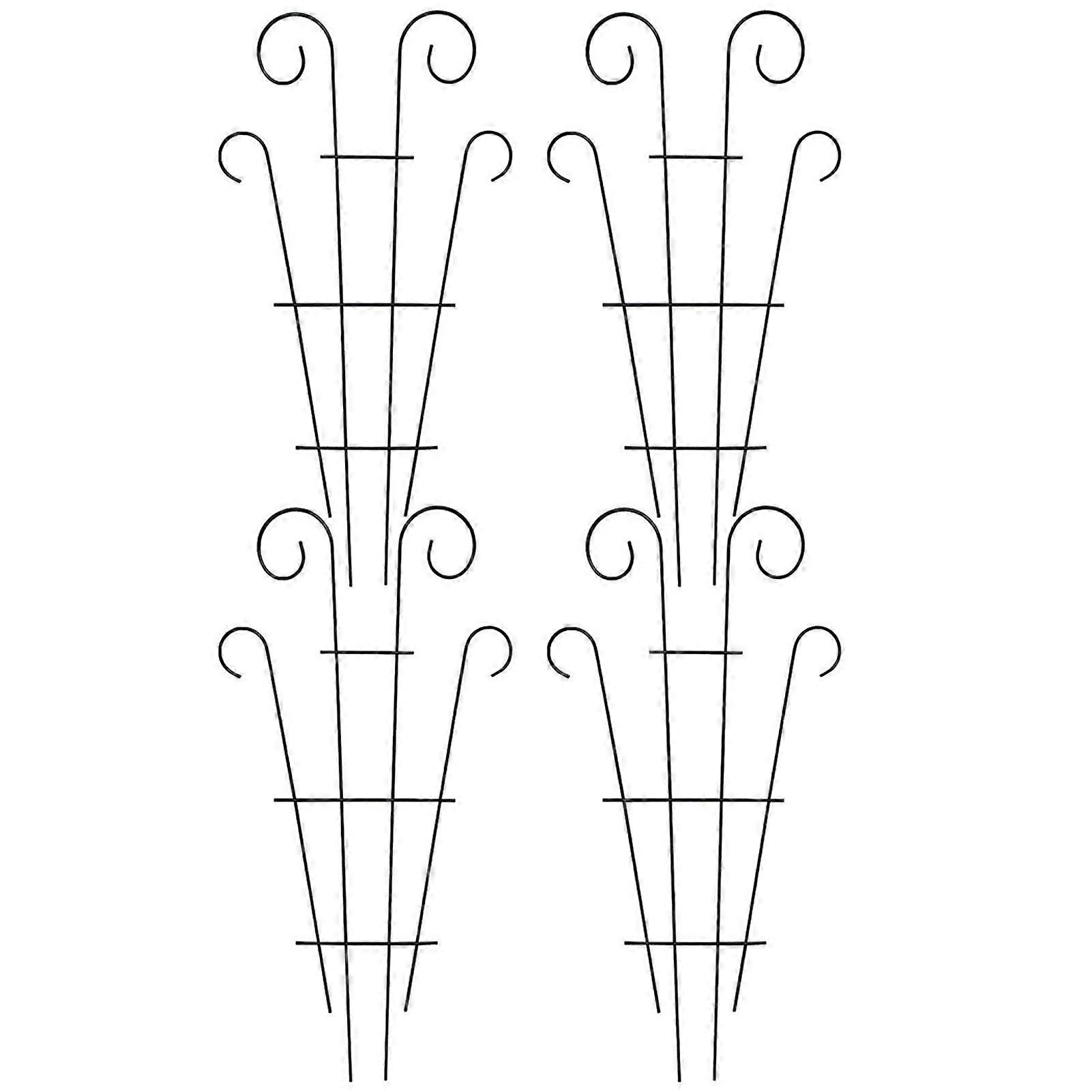 Indoor Potted Plants Support High Stability Rustproof Vertical Cultivation Simple Installation Metal Trellis Climbing Plant Holder Jikaix