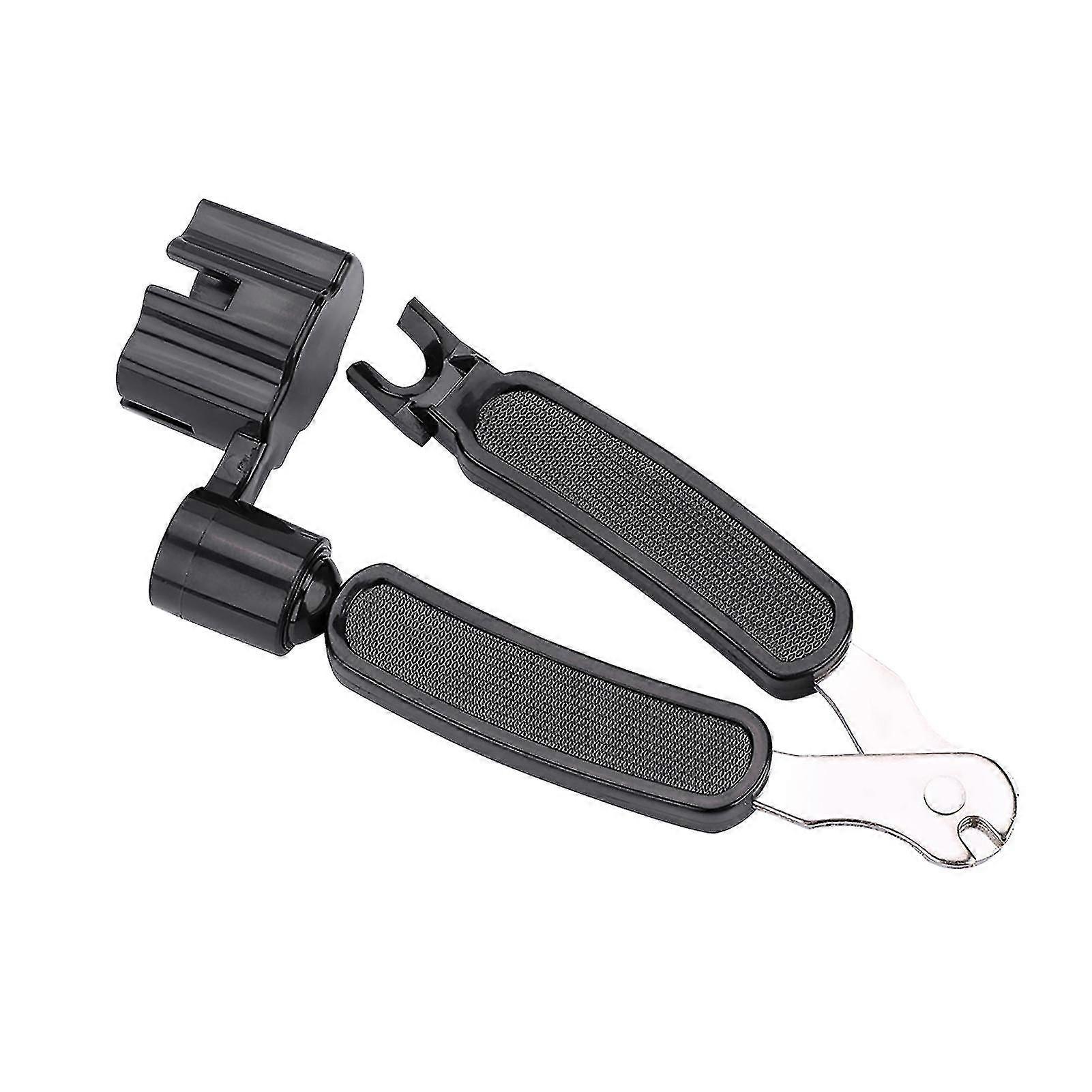 String Peg Winder Cutter Bridge Pin Puller for Bass Guitar 3-in-1 Tool