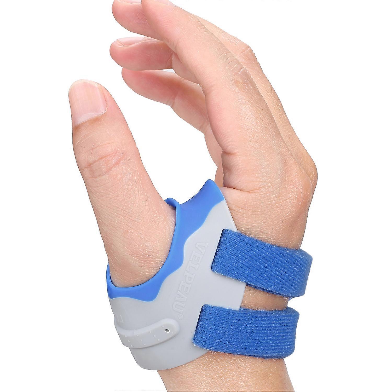 Orthèse de pouce VELPEAU CMC Joint pour soulager les douleurs de l’arthrose Au bas du pouce Support léger et respirant