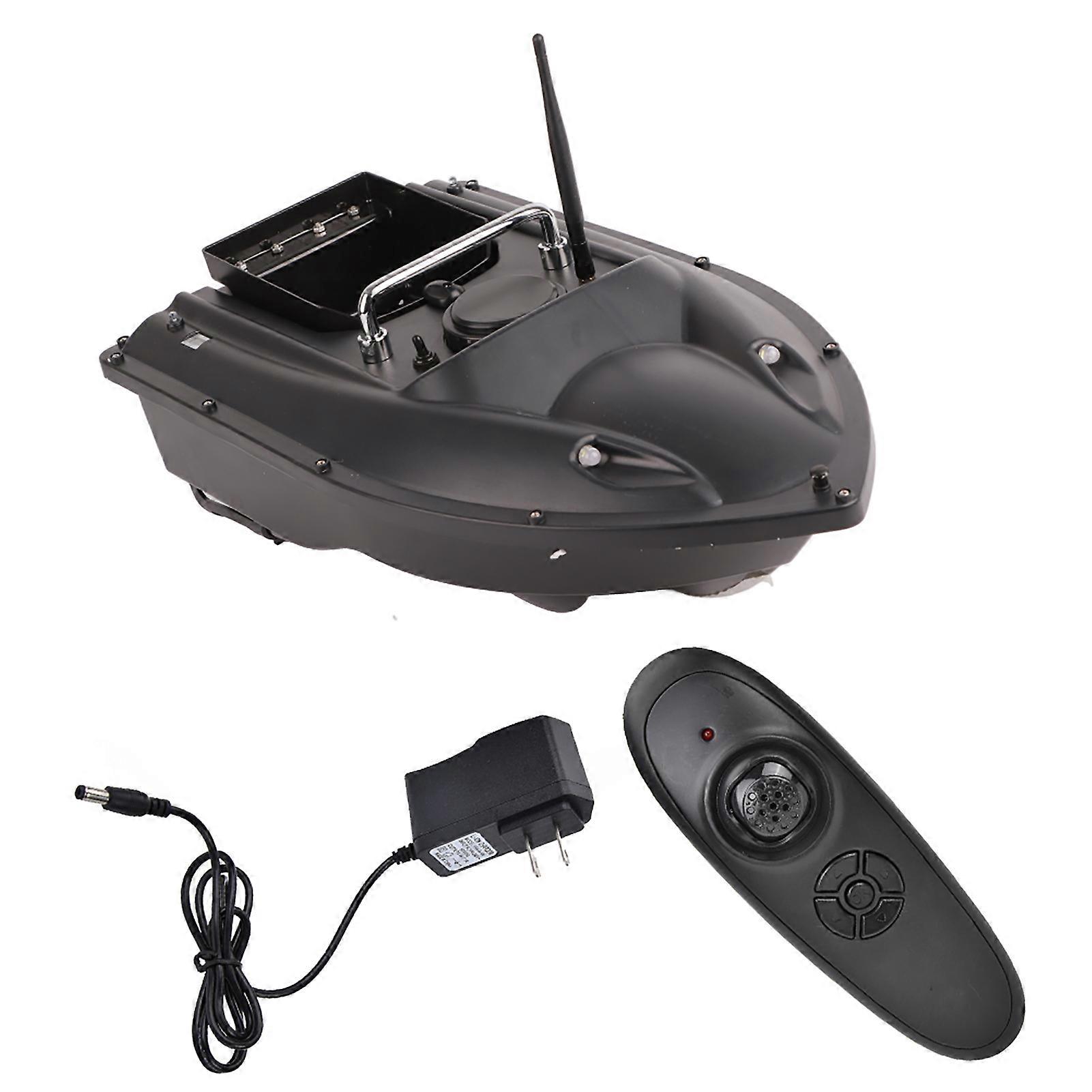 RC 600m Schwarz Fernbedienung Wireless Angelköder Köder Boot Fischfinder (US 110 à 240 V)