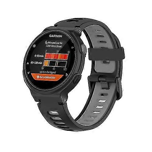 For Garmin Forerunner 735 / 235 Two-color Silicone Watch Band RXHJ