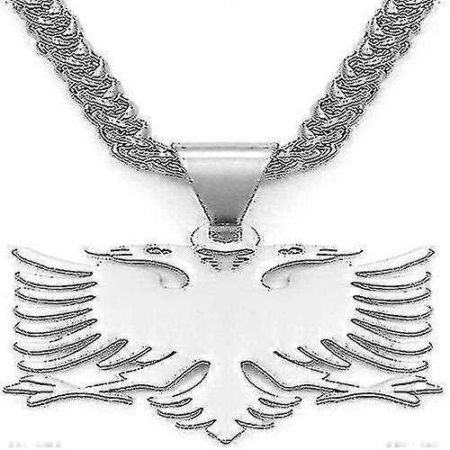 Albanian Eagle Necklace Ethnic Style Men"s