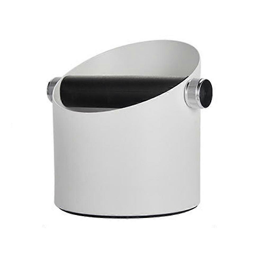 Knock Box compatible with Coffee with Removable Knock Bar Espresso Bin Kitchen Office Espresso Machine Accessor