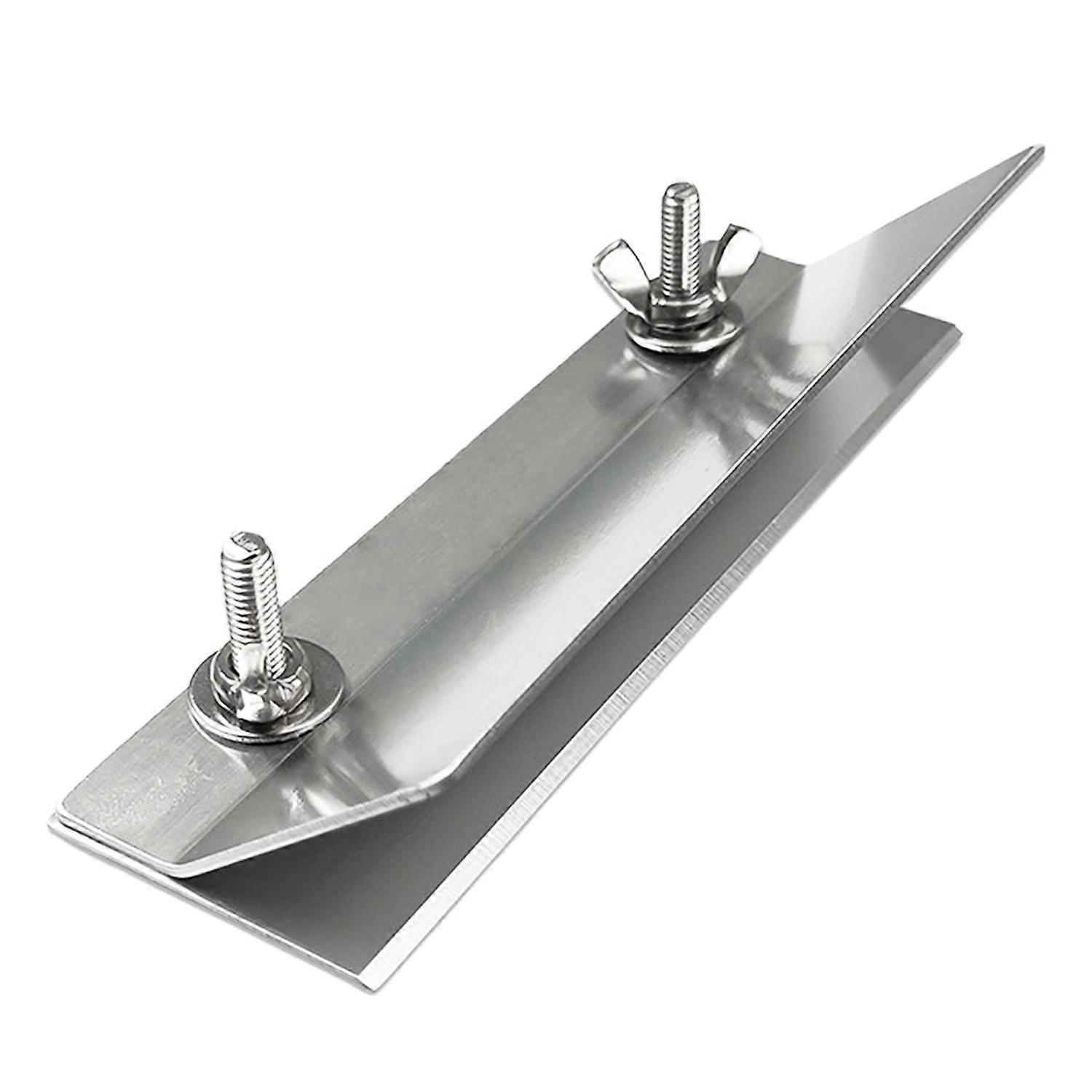 1 Set Grill Tools Grill Scraper Edge Sharper Blade Replacement Stainless Steel Outdoor Barbecue