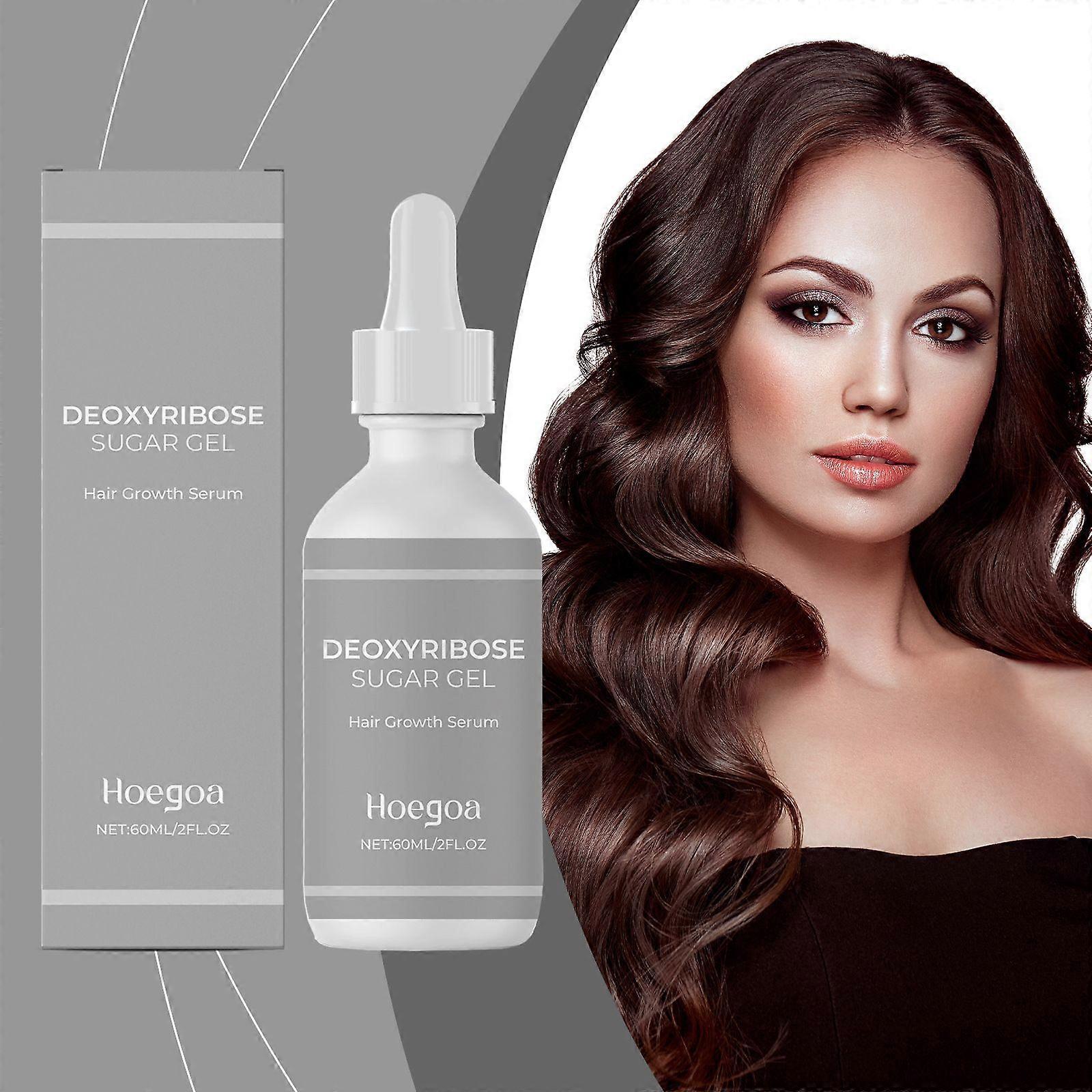 Deoxyribose Sugar Gel, 60ml Hair Growth Serum, Ορός Αναγέννησης Μαλλιών για Πληρέστερα και Υγιέστερα Μαλλιά, Θρέφει σε Βάθος τα Μαλλιά