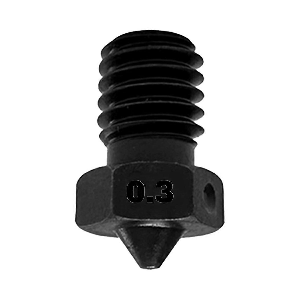 V6 Chromium Alloy Nozzle 3D Printer Nozzles, for Voron2.4 Printer 0.3mm