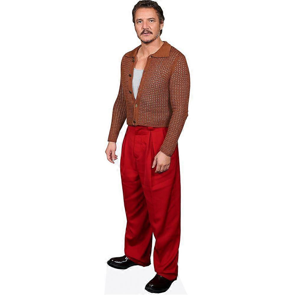 Pedro Pascal (Red Trousers) Cardboard Cutout (lifesize OR mini size). Standee. Stand Up.