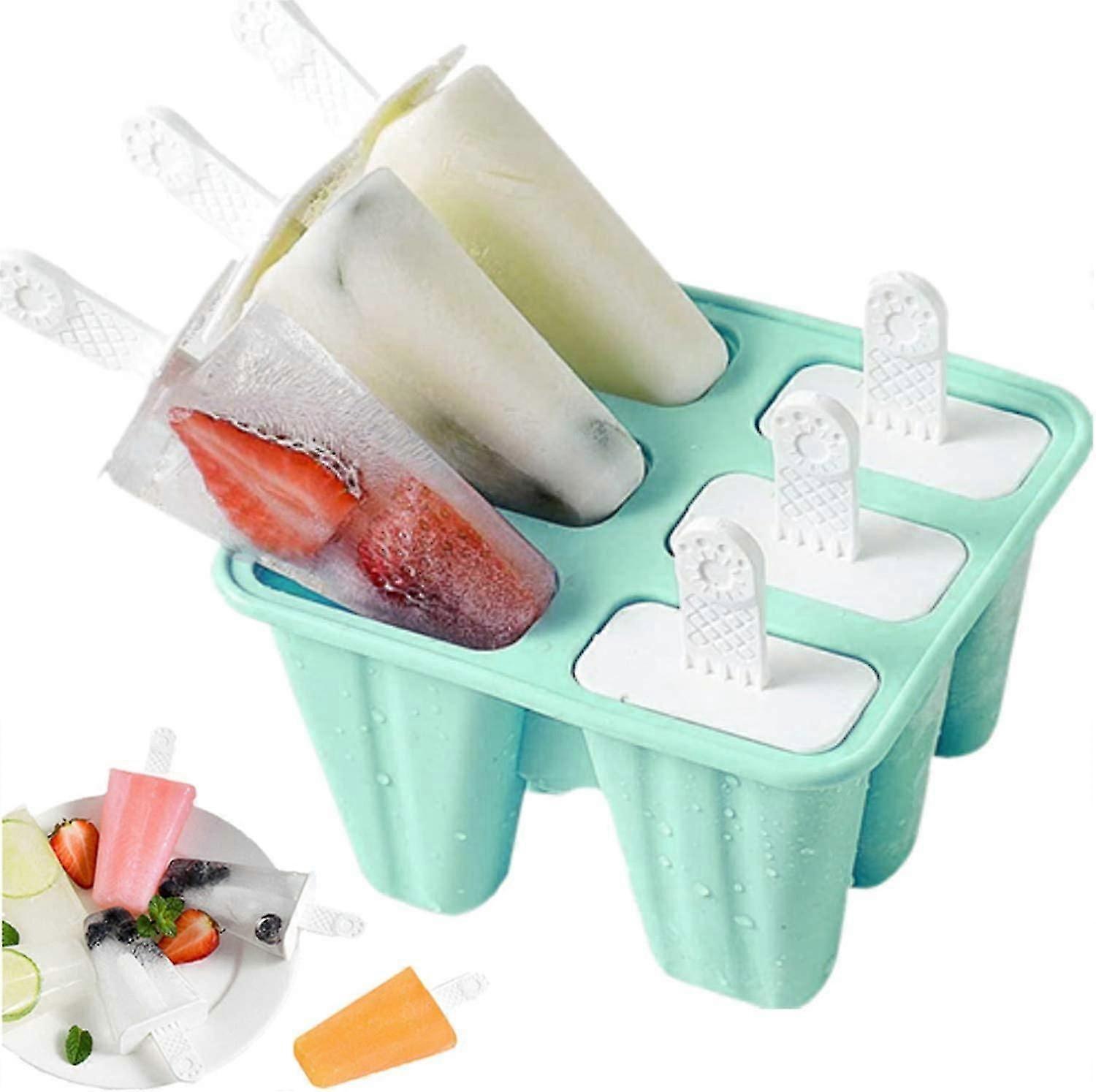 Popsicle Mouldpopsicle Molds 6 Pieces Silicone Ice Pop Molds Bpa Free Popsicle Mold Reusable Easy Release Ice Pop Make,2727