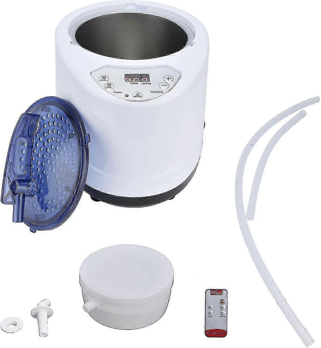 桑拿蒸笼便携式锅 1000w 桑拿蒸笼壶桑拿蒸笼机机器便携式桑拿蒸汽发生器熏蒸机家用水疗消毒机