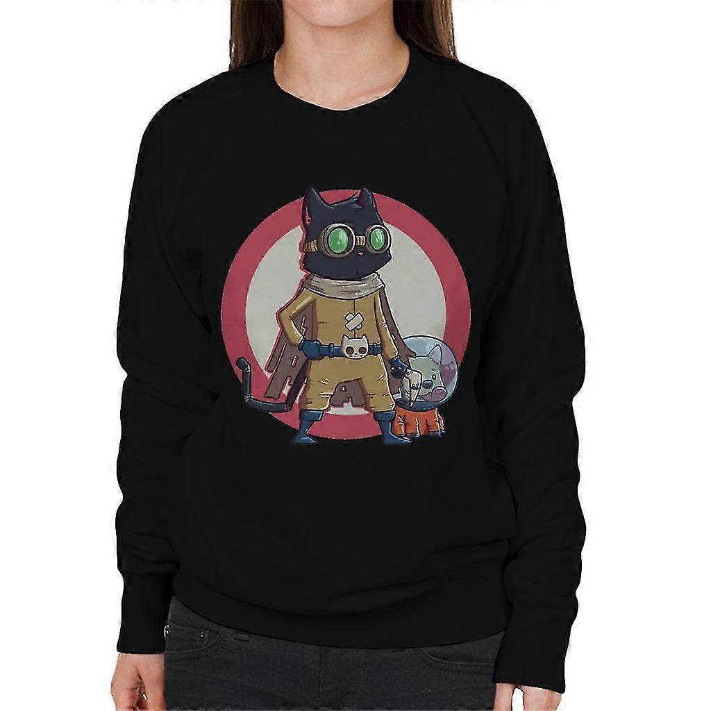 Space Thief Cat Damen Sweatshirt
