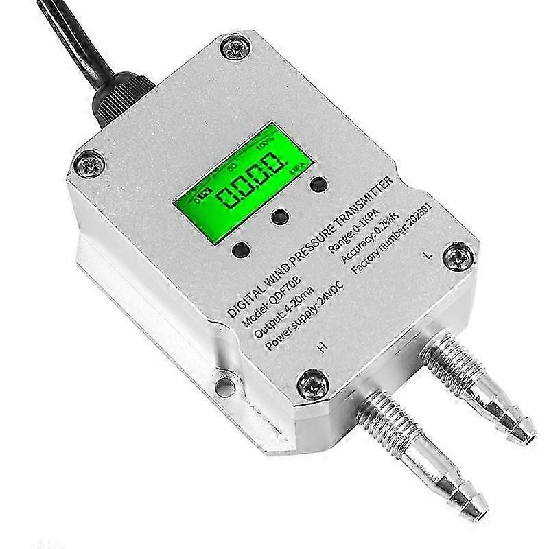 Lcd Display 4-20ma Rs485 Ggas Absolute Differential Vehicle Sensors Pressure Transmitter Air Conditioning Pressure