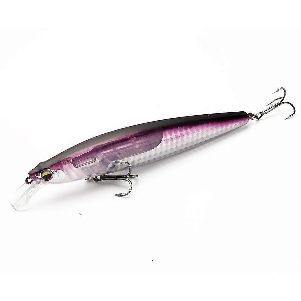 Johncoo Floating Minnow Fishing Lure 130mm 18.5g Long Casting Hard Bait With Lightning Blade Wobbler Salmon Lure