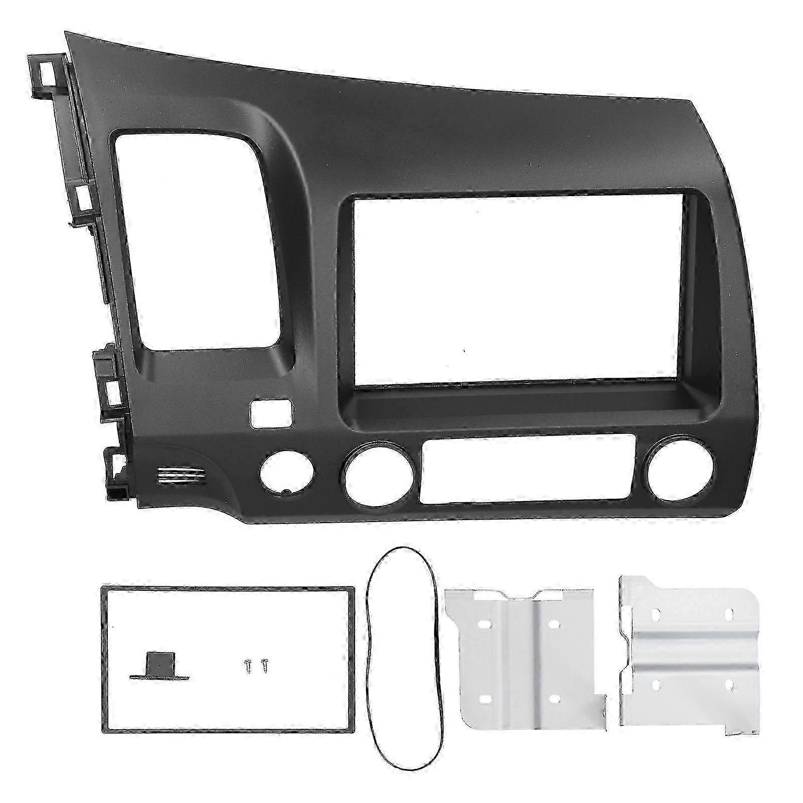 ホンダ シビック 2006-2011 LHD 用 2Din ステレオラジオフェイシア DVD オーディオナビゲーションパネルフレーム