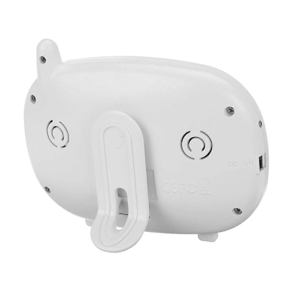 3.5" Baby Monitor With 2.4ghz Video, Lcd Display, Night Vision, And Temperature Monitoring