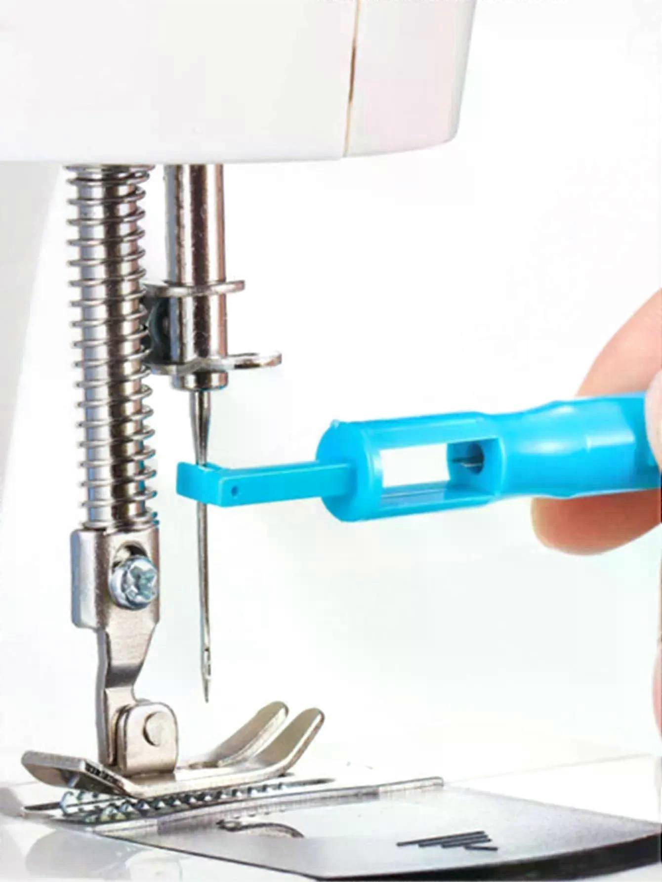 1pc-Automatic Needle Threader DIY Tool Home Hand Quick Sewing Machine Device Thread Auto Needle Cross Stitch Sewing Accessories