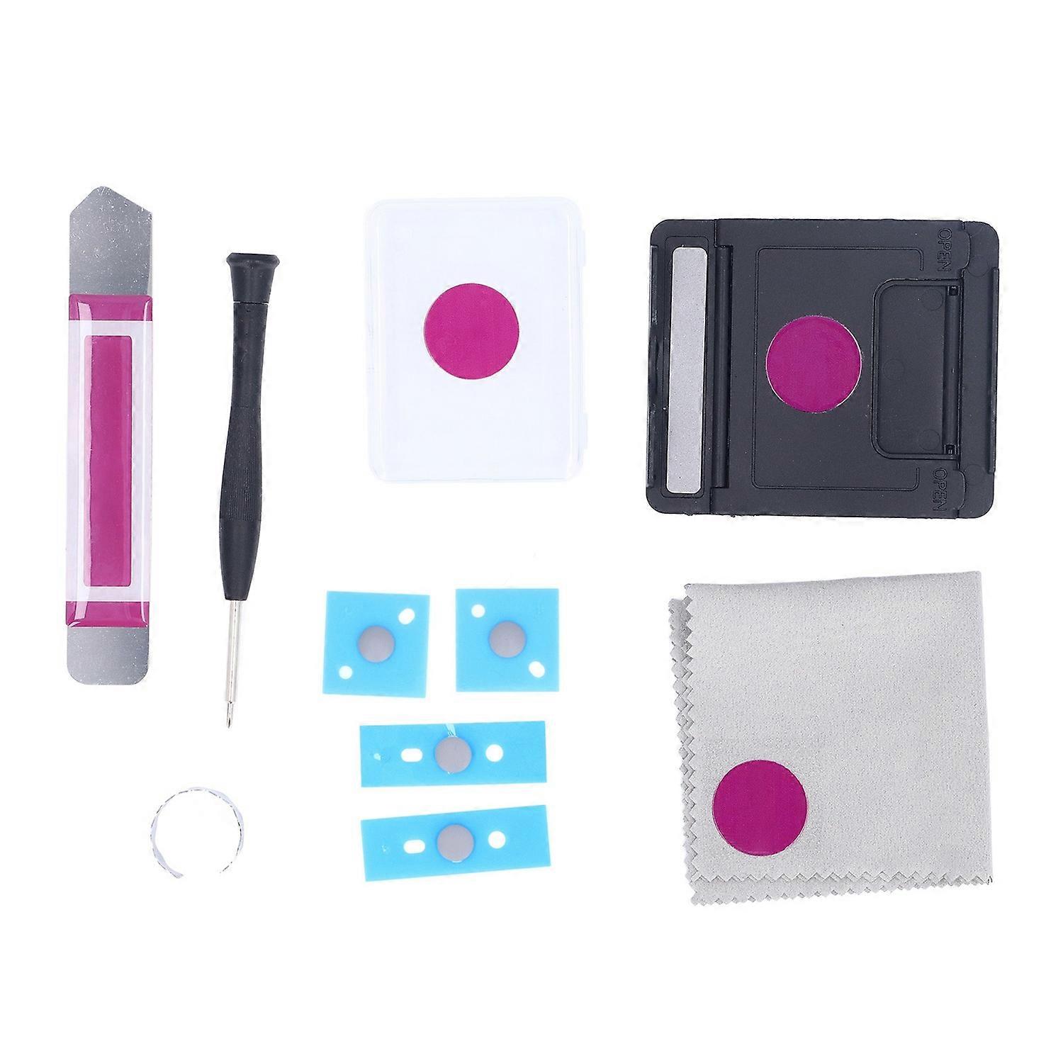 4PCS Laptop Bottom Case Feet Plastic Anti Slip Laptop Feet Replacement Foot Pads with Repair Tools S