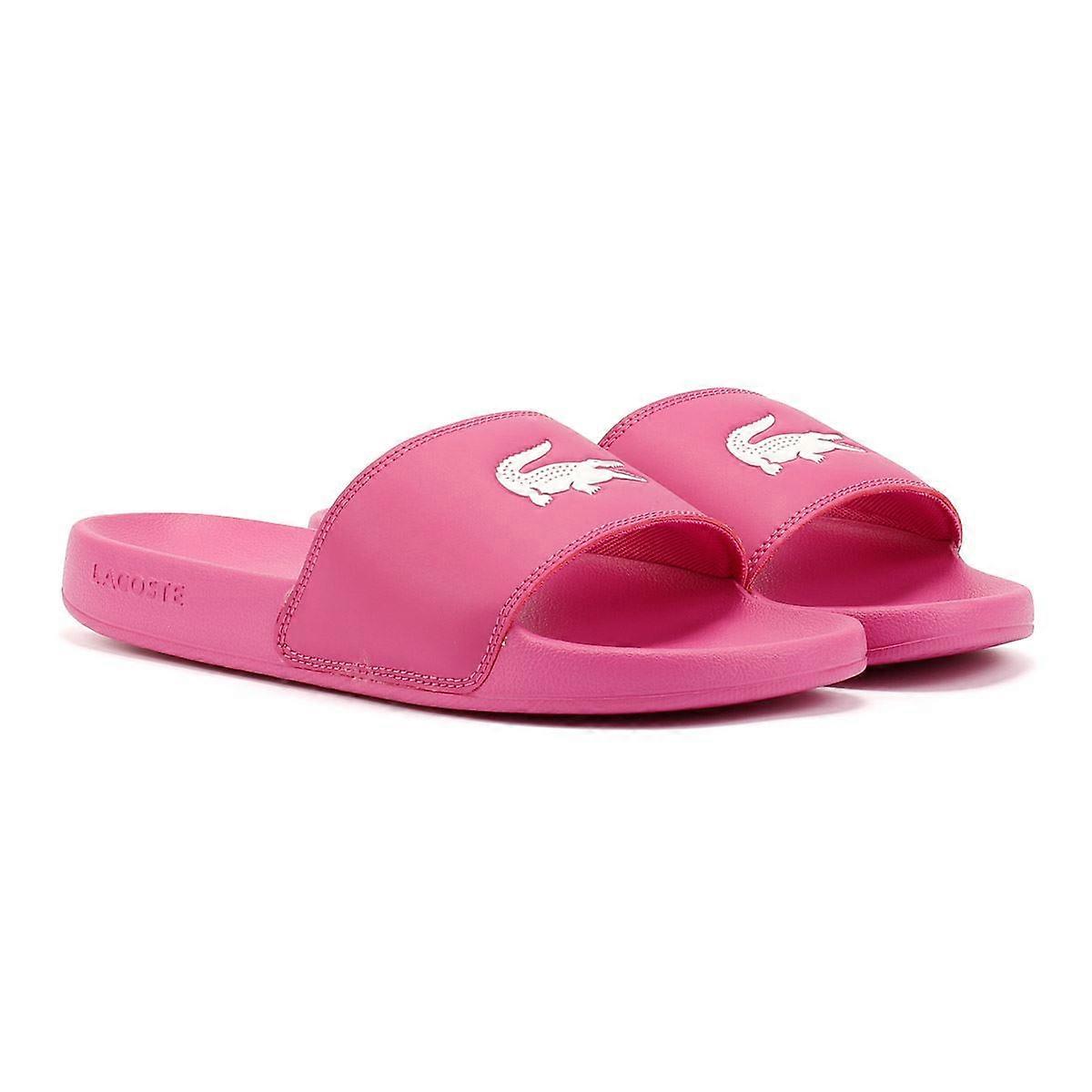 Lacoste Serve Slide 0.0 Women's Pink Slides