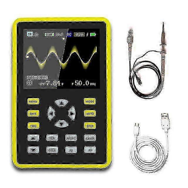 5012h 2.4quot; Lcd Display Screen Handheld Portable Digital Mini Oscilloscope With 100mhz Bandwidth And 500ms/s Sampling Rate