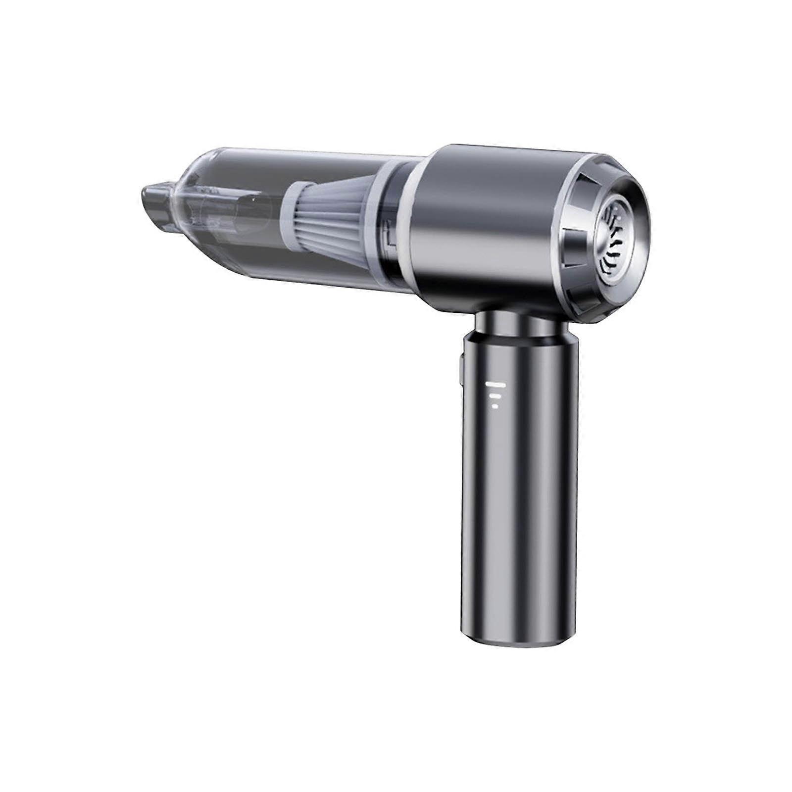 Car Vacuum Cleaner Brushless High Power Super Strong Three Gears Adjustable Power Display Handheld Blowing Suction -one Home And Car -use Practical