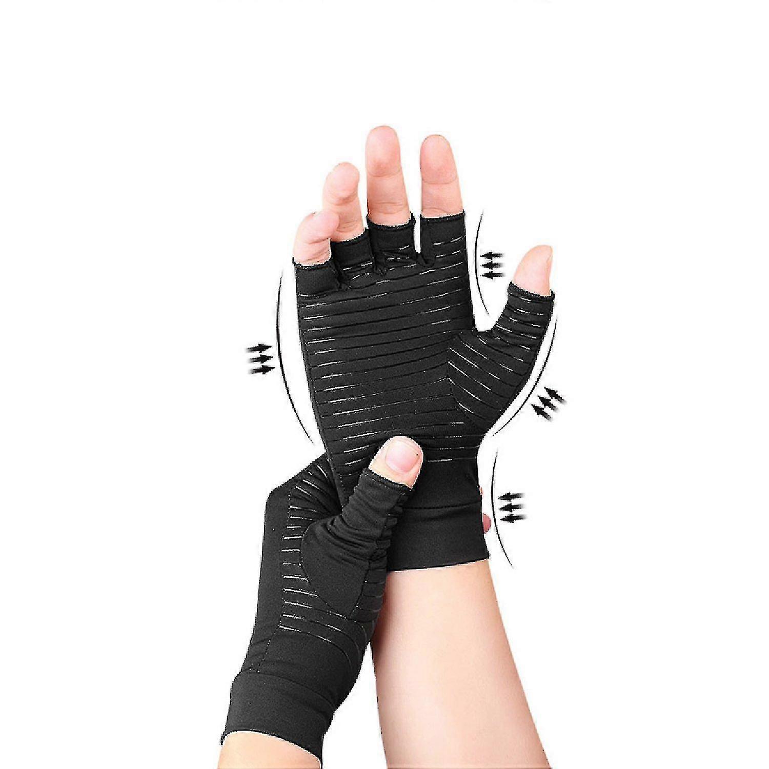 Copper Infused Arthritis Compression Gloves Pain Relief
