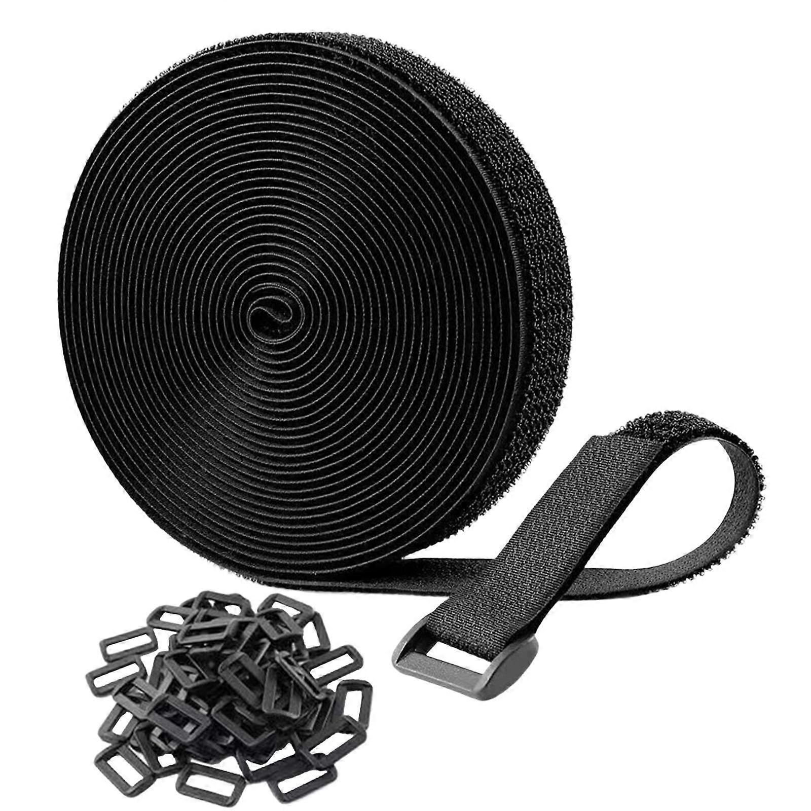 Roll Cable Ties Fastener Tape Craft Multifunctional Reusable Hook and Loop Wire