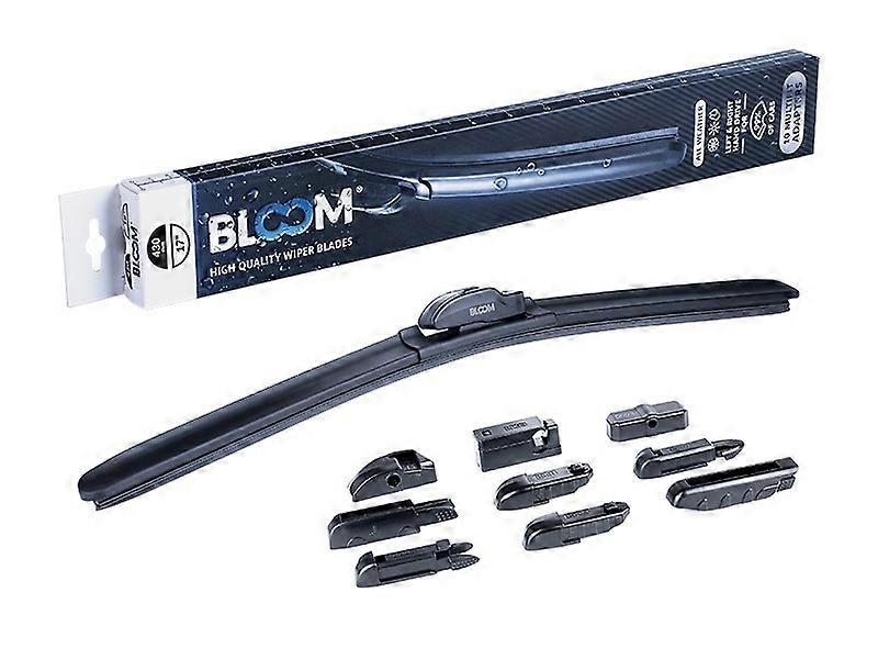 Stieracia lišta BLOOM M10 430 mm / 17" bezrámová, 10 adaptérov