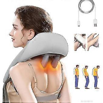 Neck and shoulder massager with heating, neck and back massager
