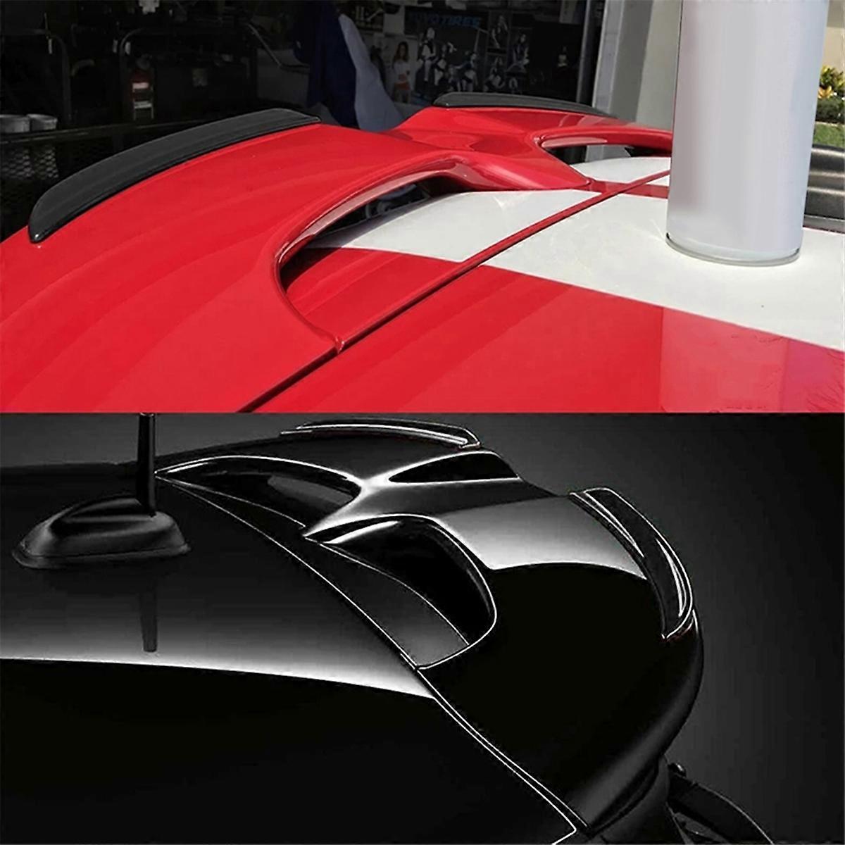 For MINI F55 F56 Red Rear Trunk Roof Spoilers Tail Wing Decoration ...