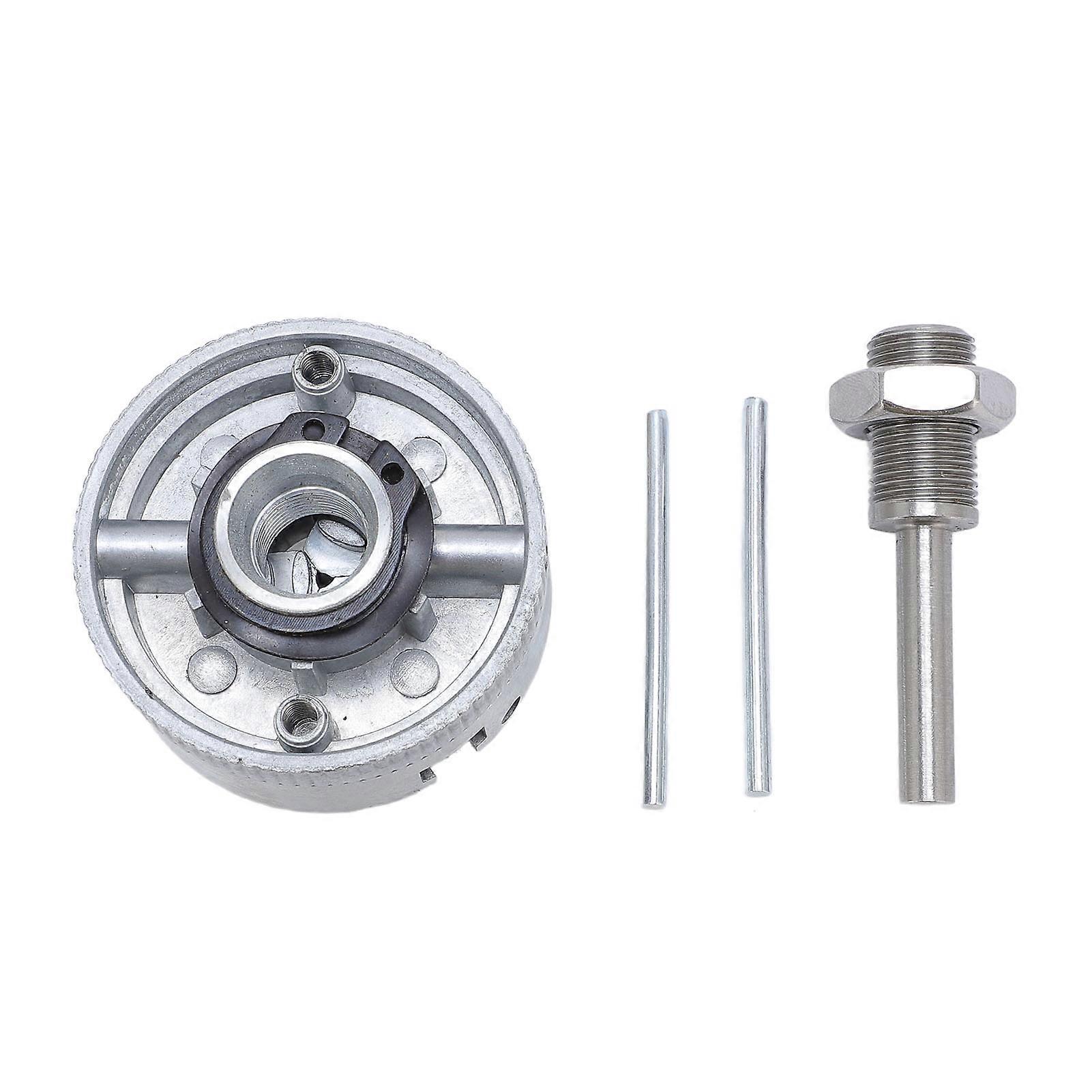 Alloy Steel 3 Jaw Self-Centering Mini Lathe Chuck Set for Woodworking Projects and Repairs