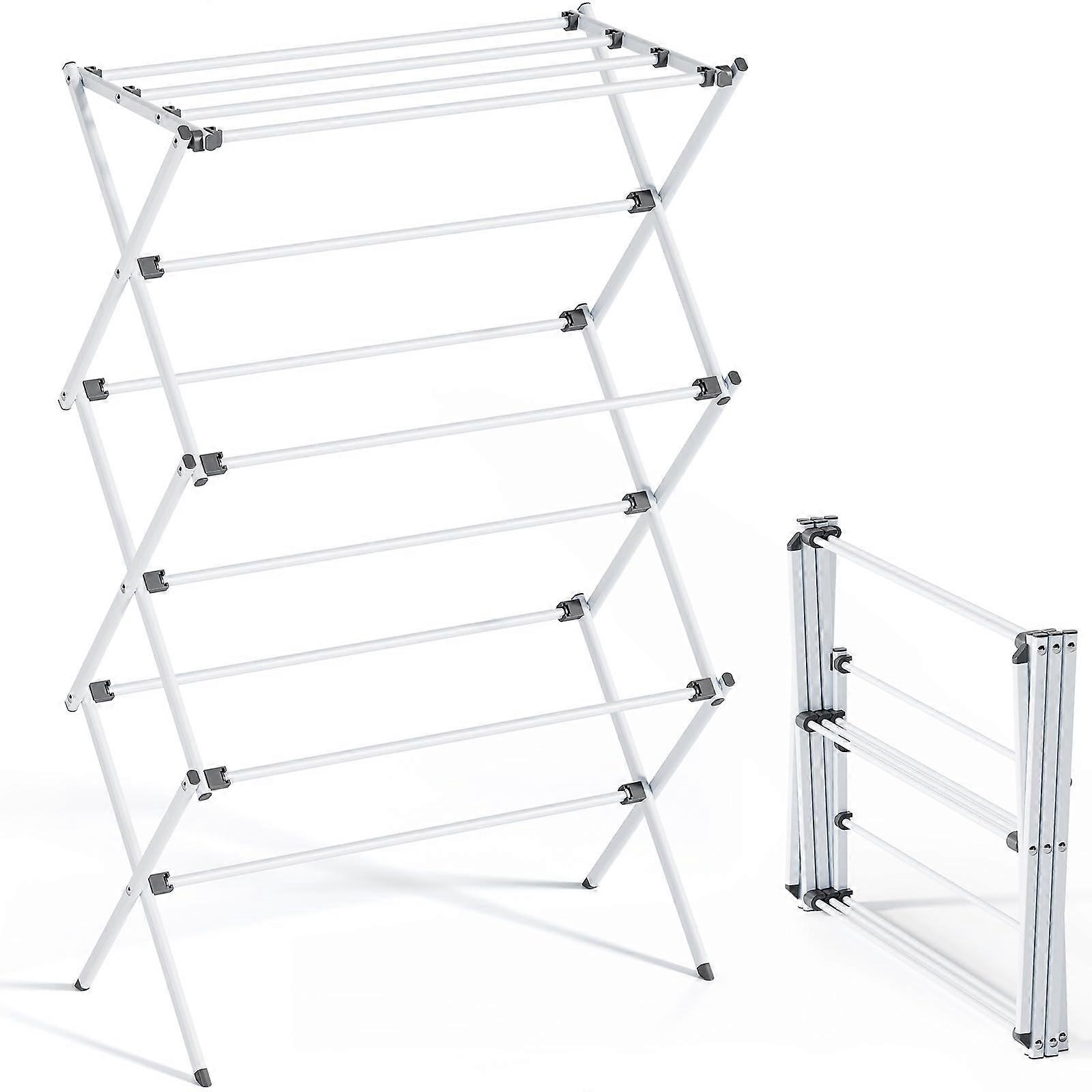 Metal Collapsible Drying for Rack Clothes Oversize