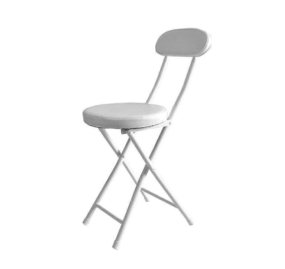 Folding Chairs For Home And Outdoor Use Leisure Back Office Round Stool Sizes 24 35 76 Cm