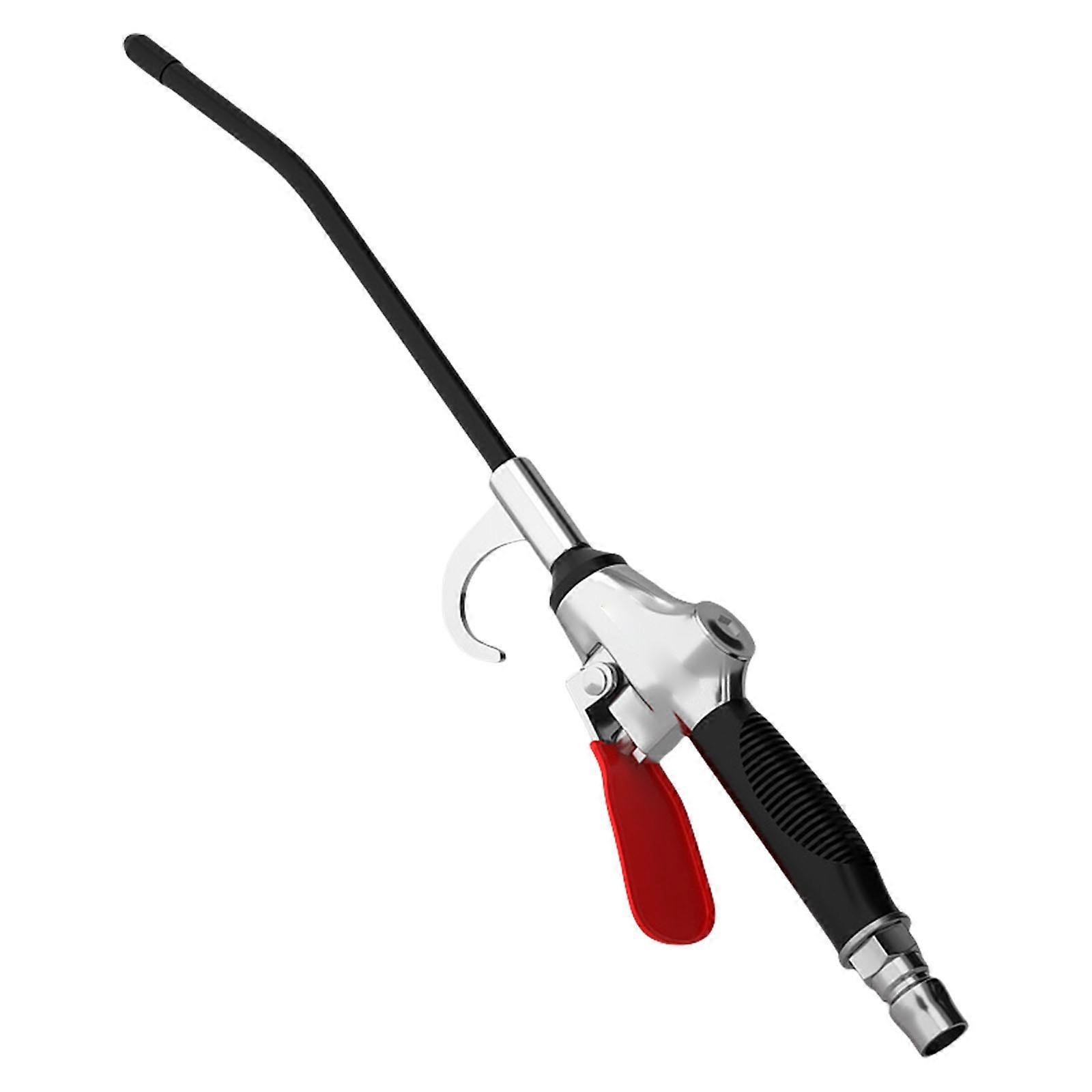 Heavy Duty Air Blow Nozzle Guns Tool with Extensible Nozzle Pneumatic Compressor Accessory for Multiple Angles Cleaning