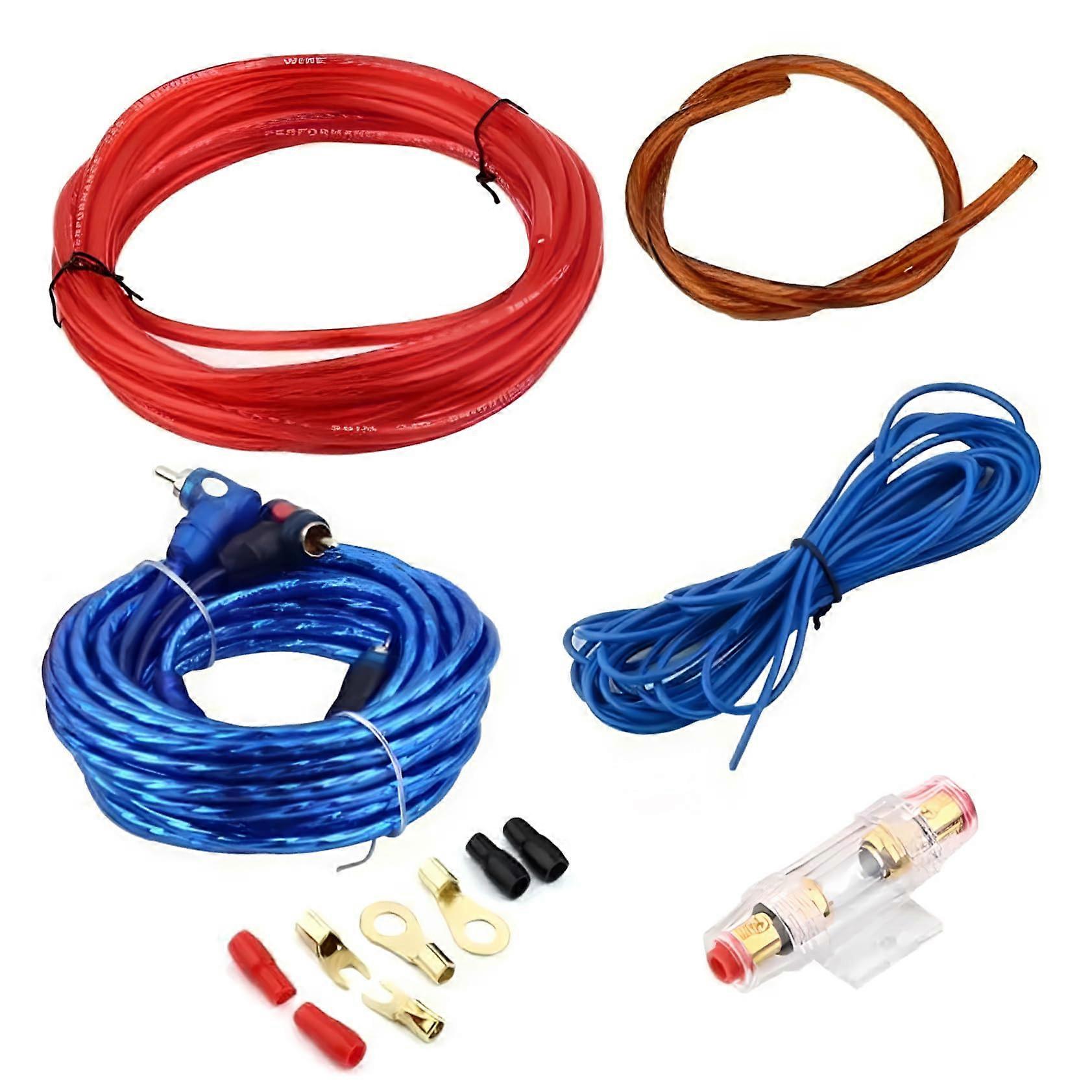 1 Set Car Audio Modification Line Audio Systems Sub Kit Wiring Kit Car Amplifier Wiring Kit